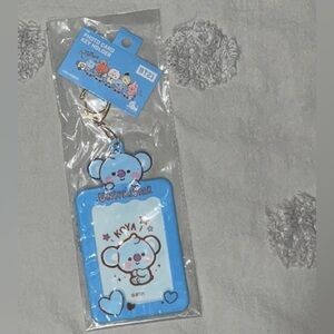 BT21 Koya Photocard Holder Keychain
